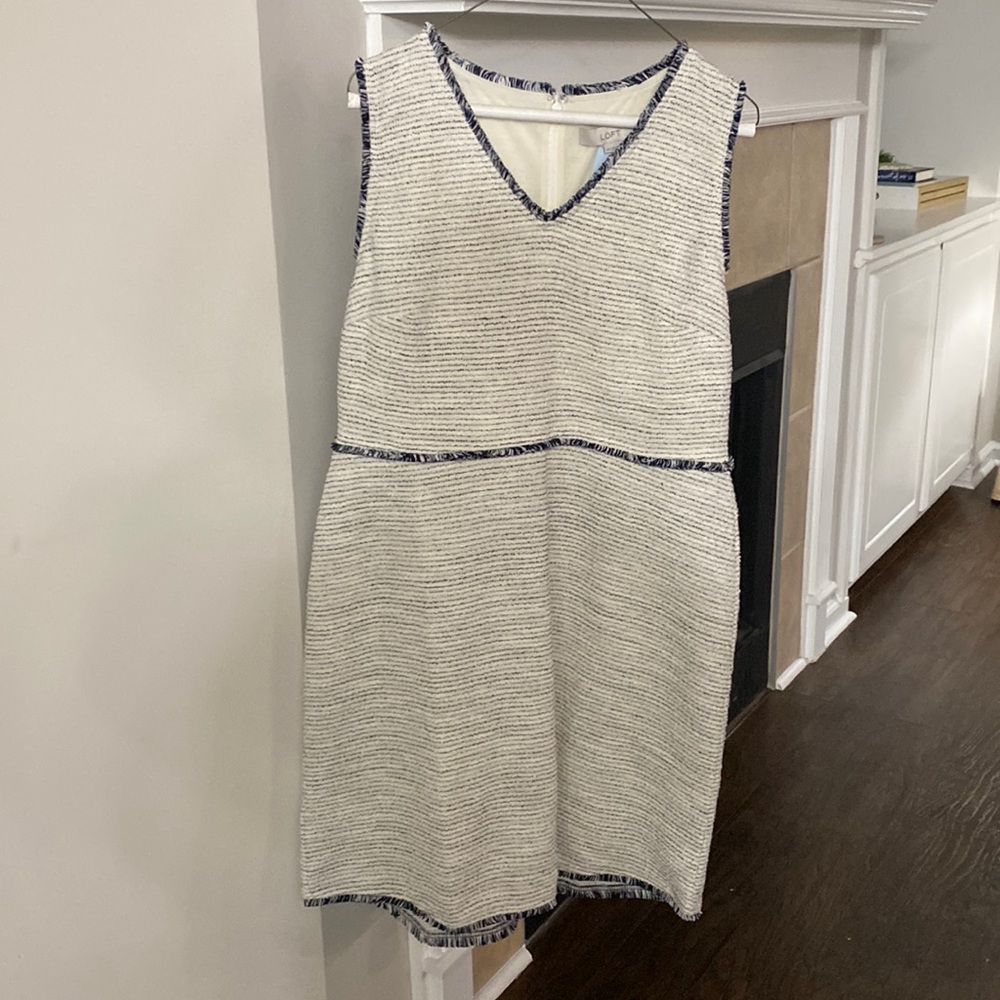 Loft sleeveless dress 14P.